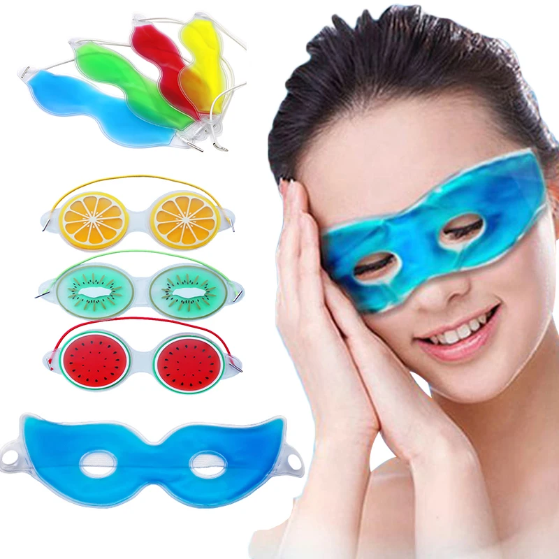 Fruit Ice Eye Mask Sleeping Patches Remove Dark Circles Moisturizing Beauty Cooling Relaxation Skin Care |