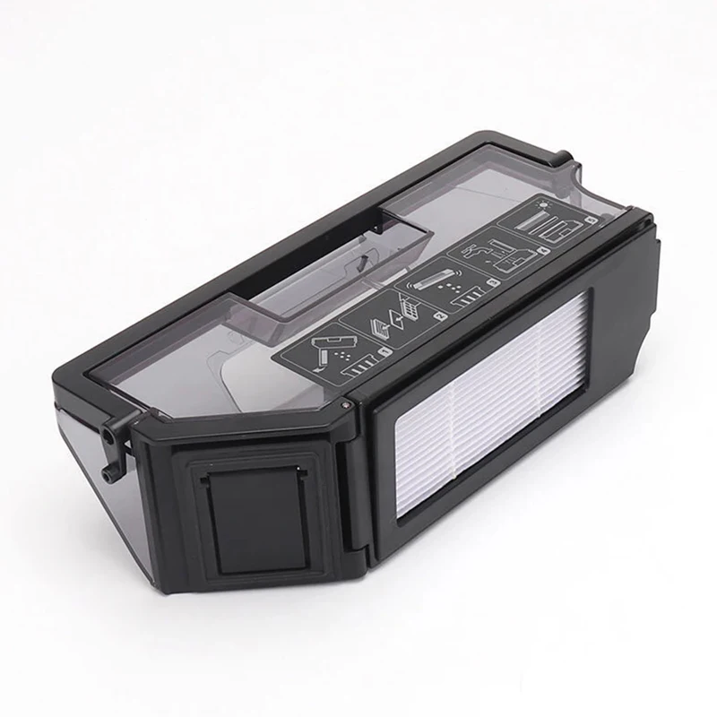 Neue Staub Box Staub Bin Container Teile Für ECOVACS Deebot X1 TURBO/OMNI Staubsauger Mülleimer Box mit Filter zubehör – Detail 1
