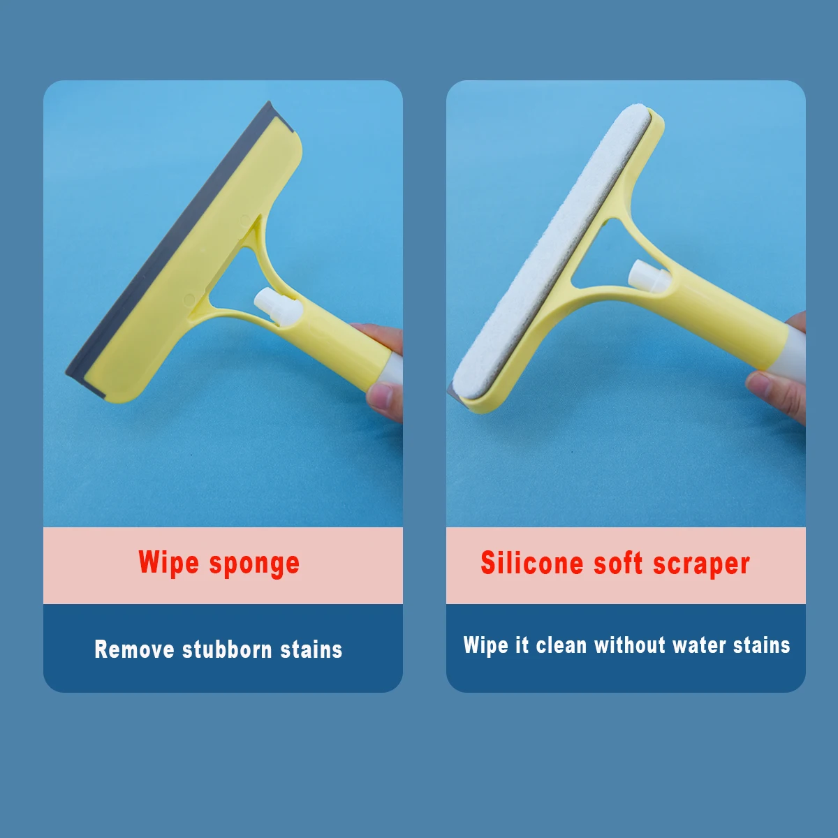 Cleaning Squeegee Multi-Purpose Silicon Squeegee Bathroom Squeegee For  Shower Glass Door Window Tiles Mirrors Frosted Silicone S - AliExpress