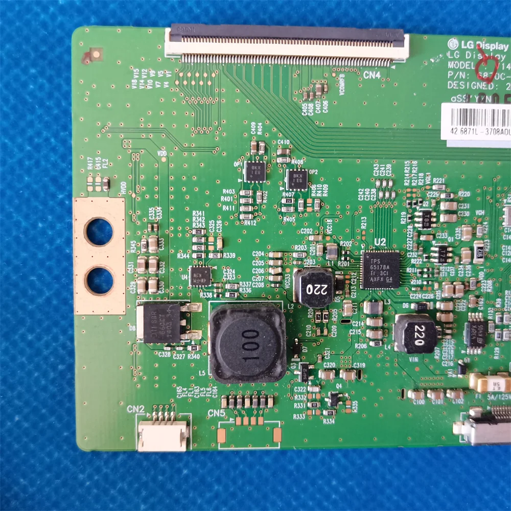 T-con Lvds Placa Lógica para 42 Polegada tv Ud42c6080id 42pus7809 6871l-3640f 6870c-0502c lg 42lb650v 42ub820v 6870c0502b 6871l3708a - Image 4