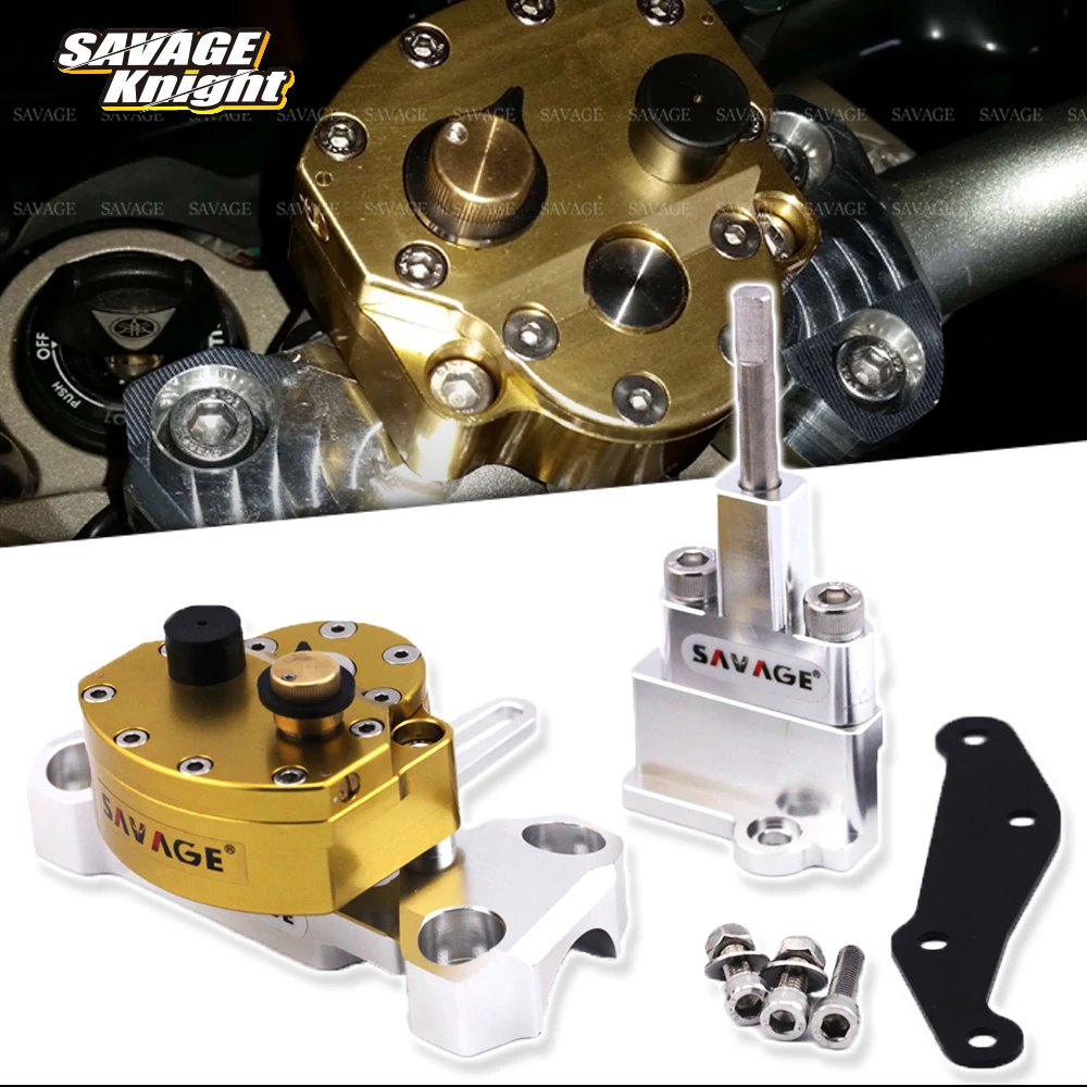 Steering Damper Stabilizer With Mount Bracket Kit For YAMAHA MT 09 MT09