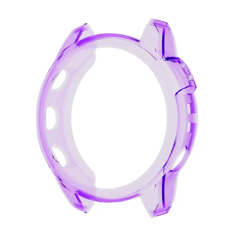 Crystal Clear TPU Protective Case for Garmin Fenix 7 Smartwatch