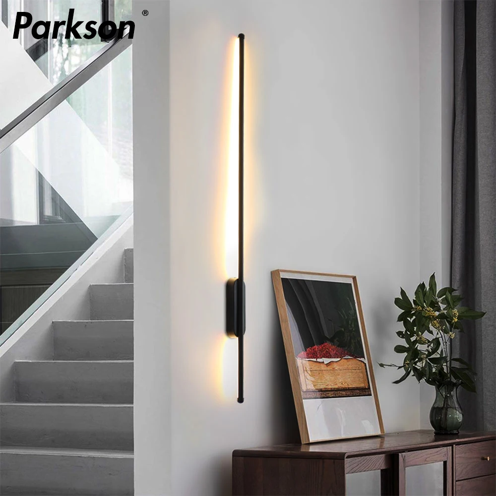 

Modern Led Wall Lamp Indoor Wall Light Living Room Bedroom Sofa Background Decoration 85-265V 60 80 100cm LED Wall Sconce Lamp