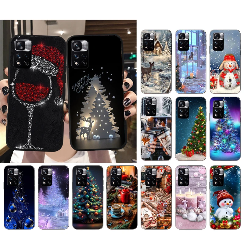 

Merry Christmas Phone Case For Xiaomi Redmi note 13 12 Pro 11S 11 10 Pro 10S 12S Redmi 10 9C 13C