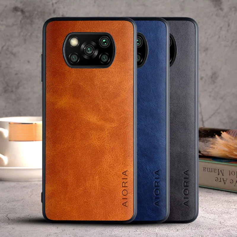 Luxury Vintage Leather Phone Case - Elegance and Protection