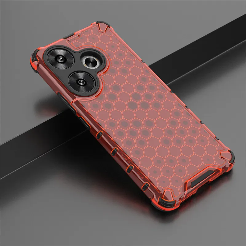 Shockproof Honeycomb Hard PC Protection Bumper Case