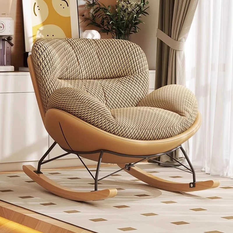 

Patio Nordic Living Room Chairs Recliner Indoor Rocking Minimalist Living Room Chairs Bedroom Balcony Meuble Home Furniture