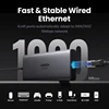 (RU) UGREEN Revodok 9-in-1 USB HUB Type-C to 4K60Hz HDMI 10Gbps USB C&A 1000Mbps RJ45 PD100W SD&TF for Laptop Accessories DELL 4