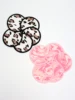 Printed Bamboo Fiber Makeup Remover Pads 6/12/24 Pieces Made of a Blend of Fiber Extracted from Natural Bamboo and Polyester, I 3