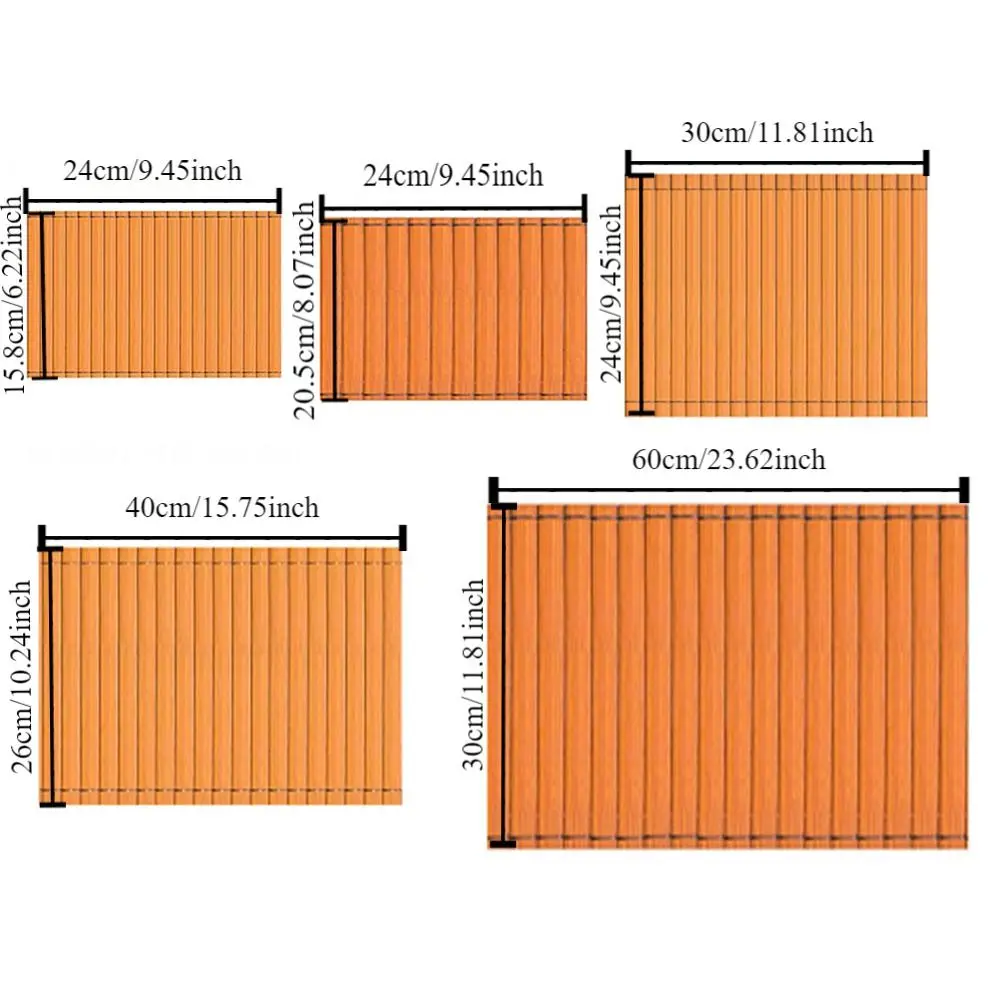 창의적으로 쓸 수 있는 빈 대나무 간단한 고대 스타일 다기능 서예 연습 대나무 책 내구성이 뛰어난 클래식