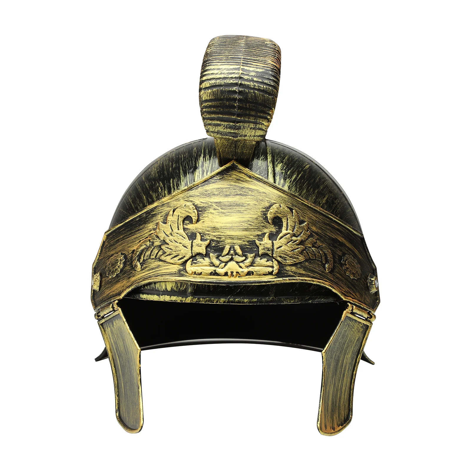 Medieval Knight Greek Spartan Helmet Costume Gold Gladiator Warrior Roman Helmets With Folding Face Mask