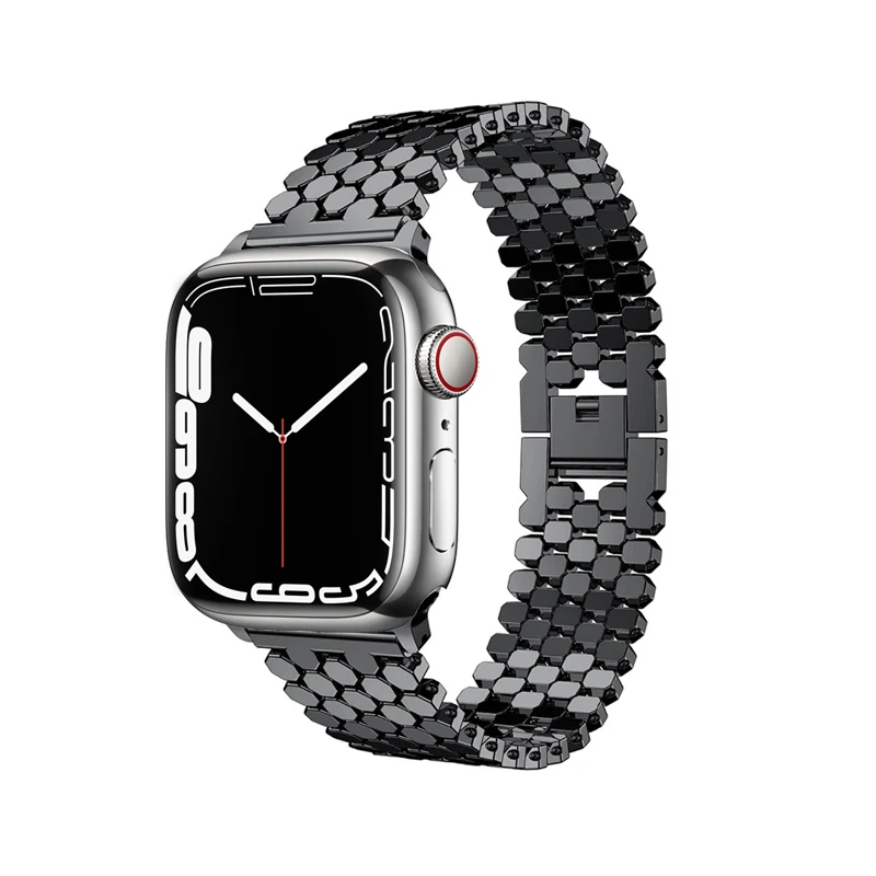 

Stainless steel For Apple watch band 45mm 41mm 44mm 40mm correa Aple watch 42mm 38mm iwatch strap 7 6 5 4 3 bracelet wrist belt