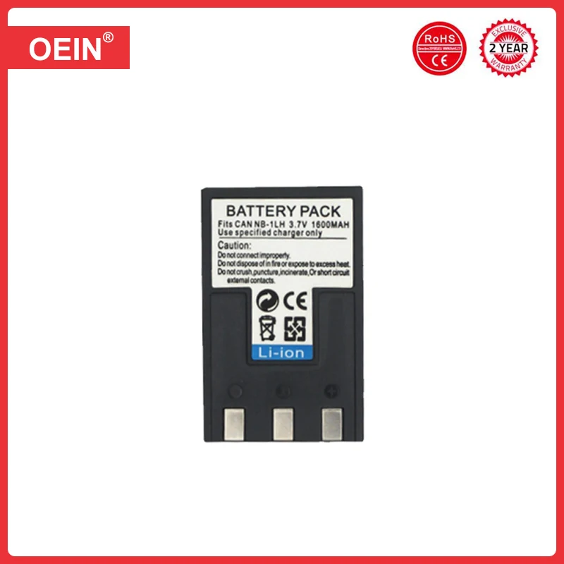 Battery NB-1L NB-1LH for Canon S110 Digital ELPH S110 S200 S230 S300 S330 S400 S410 PowerShot 100 200 Batteries Charger 1600mAh 5