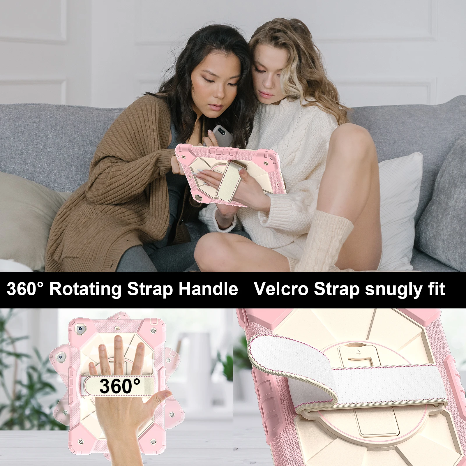 Heavy Duty Protective Armor Case For Ipad 7th 8th 9th Generation_voghion.com