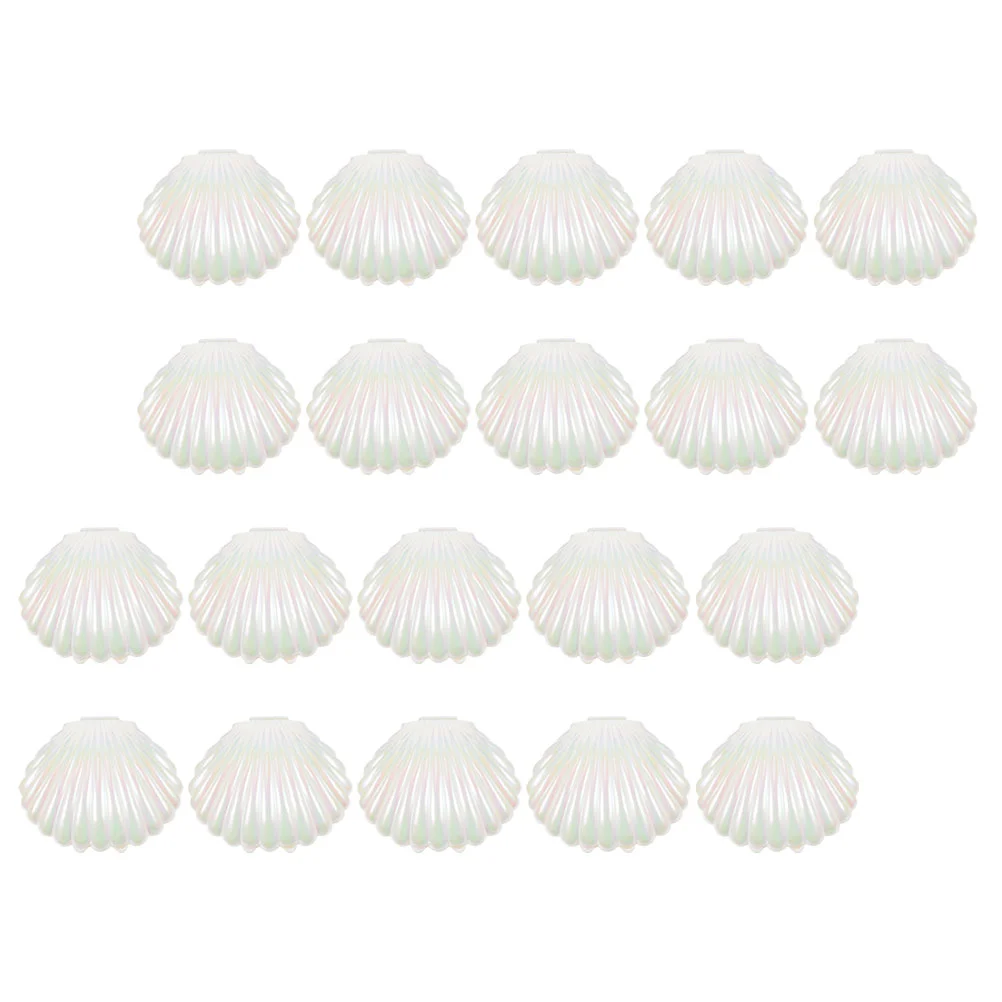 

20Pcs Shell Candy Boxes Shell Storage Container Jewelry Box Wedding Party Favor