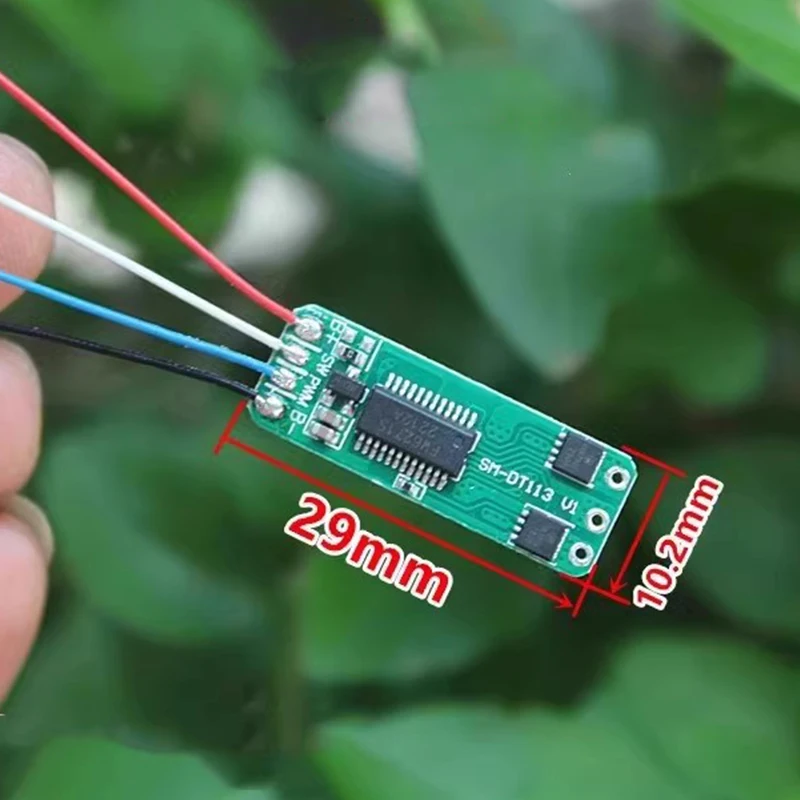 DC Motor Driver DC Motor Speed Controller Mini 2S 7A-15A Brushless Motor Driver Board Aircraft Model Brushless Electric Regulator Module