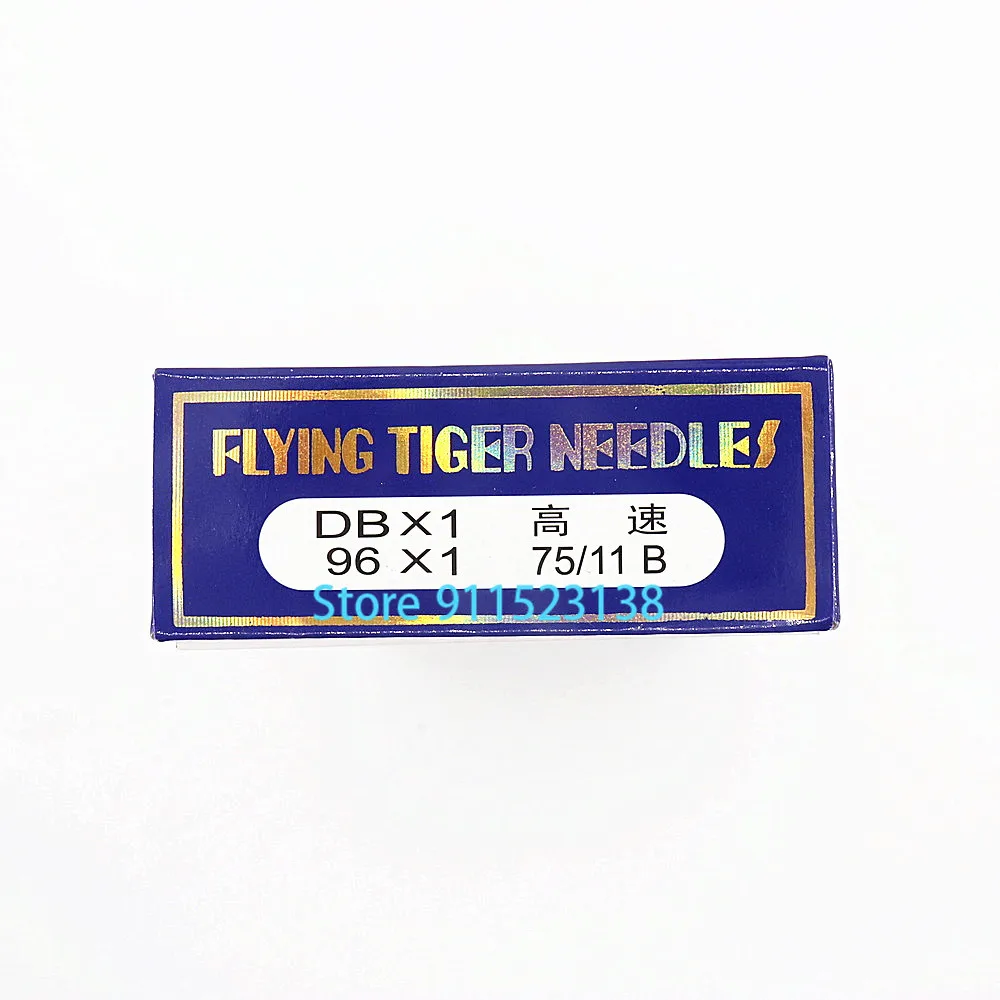 500 шт., швейные иглы Flying Tiger DBX1 96X1 65/9 70/10 75/11 80/12 90/14 100/16 110/18 для промышленных швейных машин