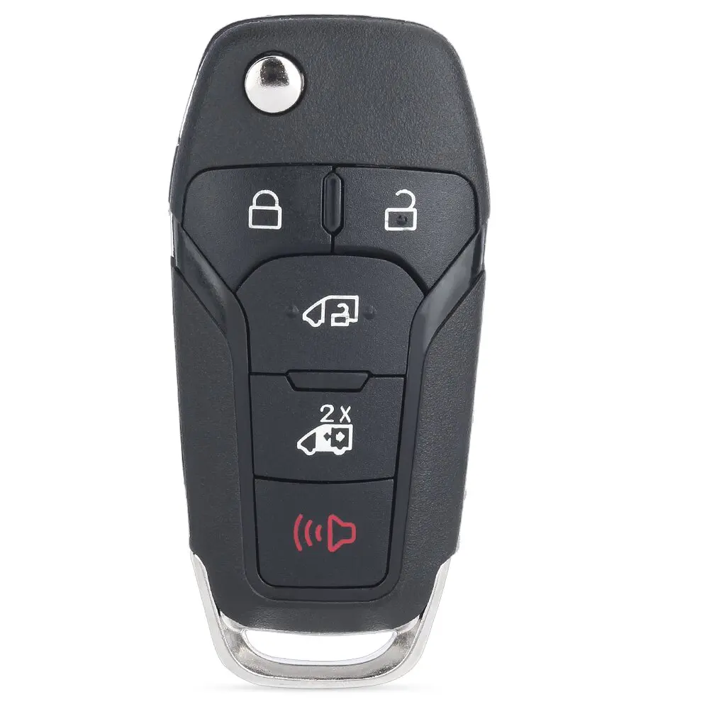 Keyecu Sostituzione Flip Keyless Remote Fob 315Mhz Id49 Chip 5 Pulsanti Per 2020-2023 Ford Transit Connect 164-R8255 N5F-A08Taa