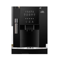 Full Automatic 19 Bar Coffee Maker Coffee Bean Grinder Milk Foam Espresso Coffee Machine Hot Water and Milk Froth 1200W 1