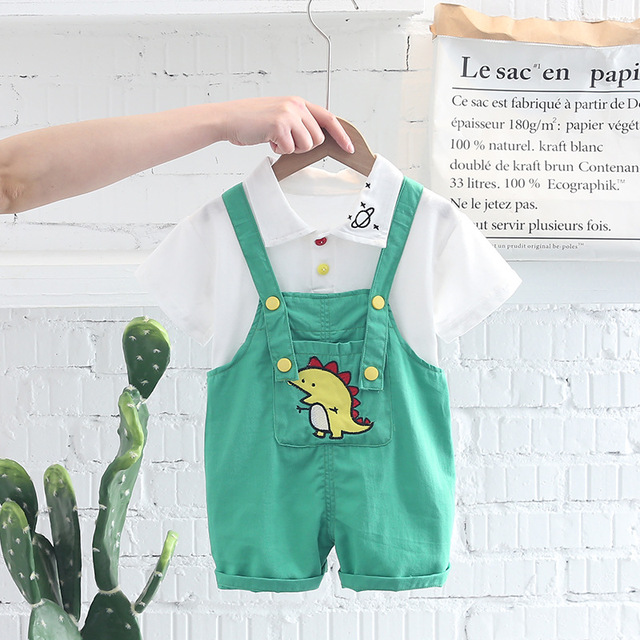 2022 New Tracksuit For Newborn Baby Boys Clothing Set For Kids 2Pcs Outfit Toddler Girls Sets 1-2-3-4 Years Summer Baby Suit