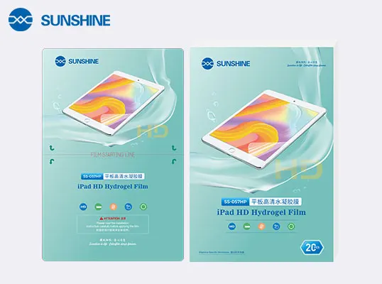 SUNSHINE SS-057HP/057HP+ HD Hydrogel Film for Tablet  Tables Hydrogel Film Screen Protector For IPAD Tablet Sheets For SS-890C