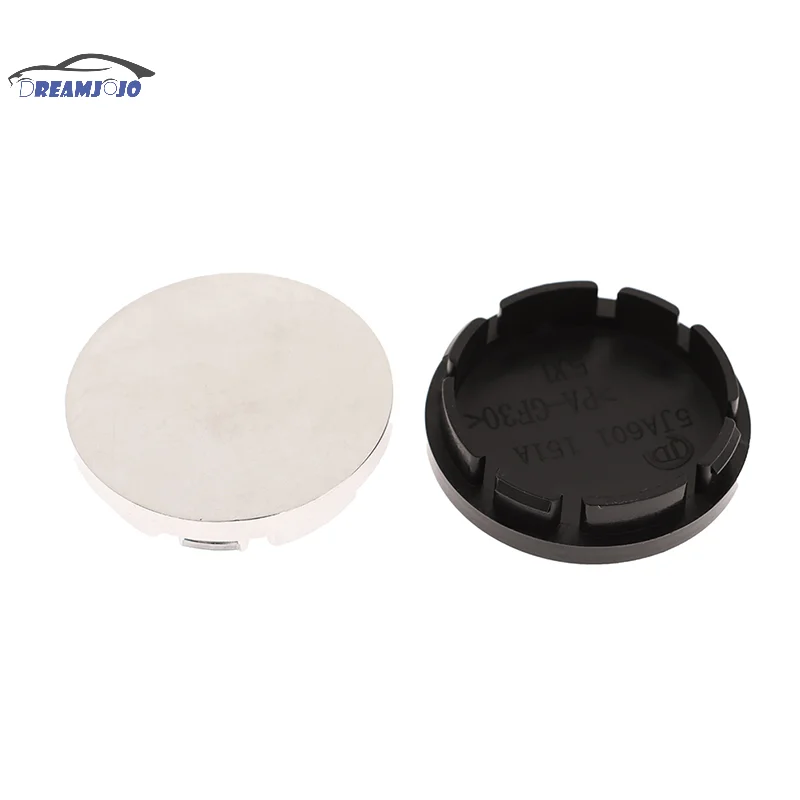 4pcs 56mm Car Wheel Center Hub Caps Universal ABS Vehicle Tyre Tire Rim Cover