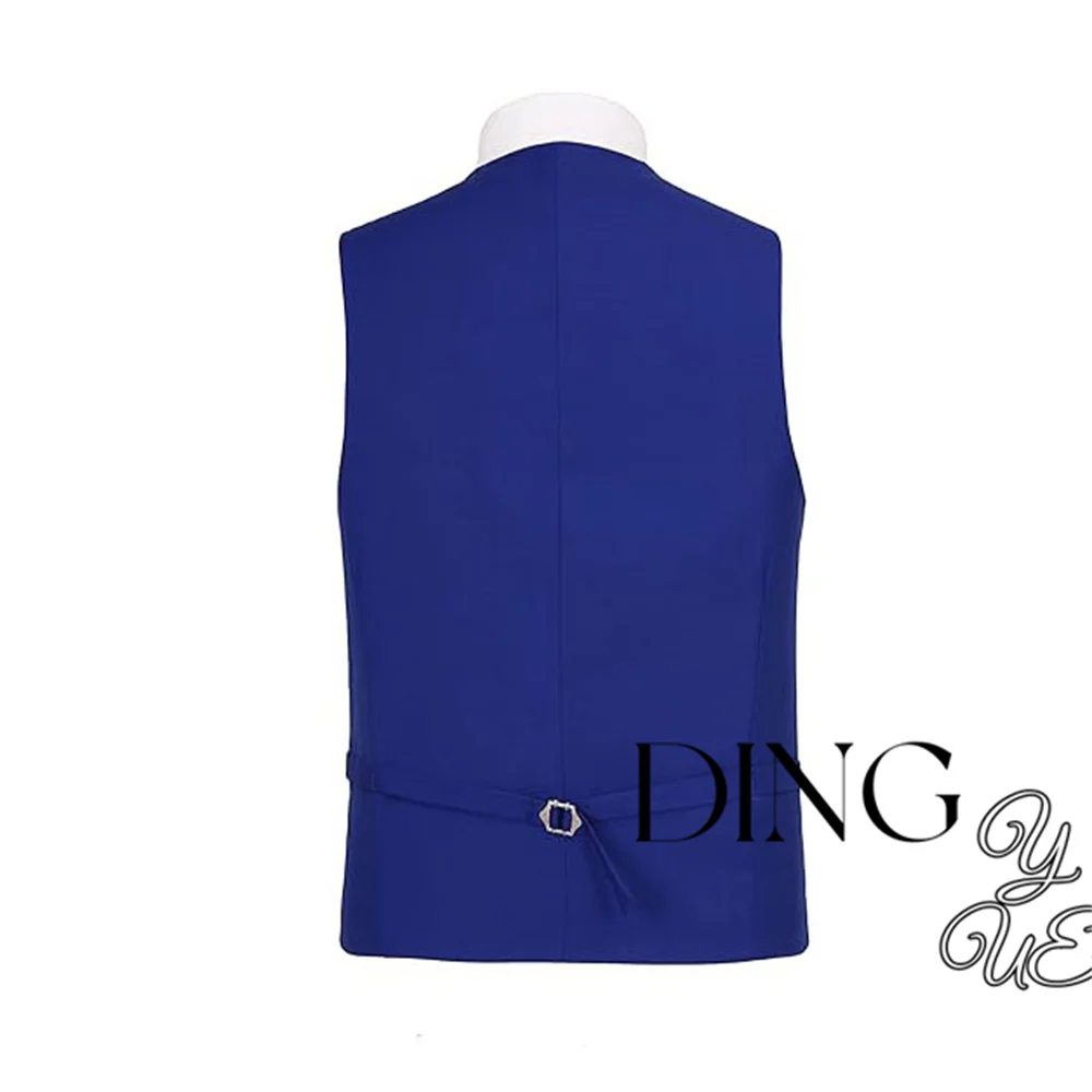 Men Suits Slim Fit - 3 Piece Suits Tuxdeo Prom Weddding Blazer Classic Fit Suit Set One Button Solid Jacket Blazer Vest & Pants