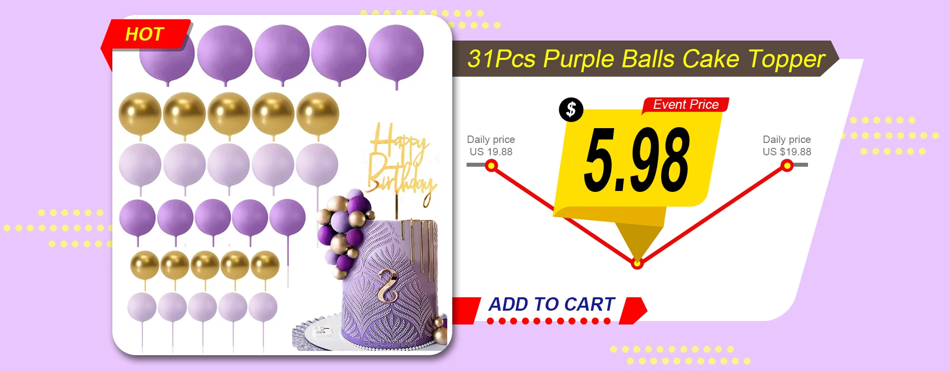 Description Picture 2 of itemLotus Purple Balloon Arch White Sand Metal Light Purple Pastel Pale Pinkish Purple Balloon Garland for Wedding Birtday Decoratio