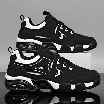 Artificial Leather Men Causal Shoes Male Spring Men Casual Light Shoes Sneakers Lac-up Flats Breathable Outdoors Sapato 1