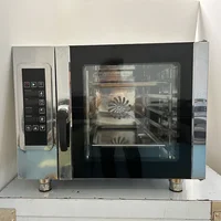 Commercial 5 Trays Steam Baking Oven Electric Bakery Kitchen Equipment Combi Hot Air Convection Oven With Steam 2