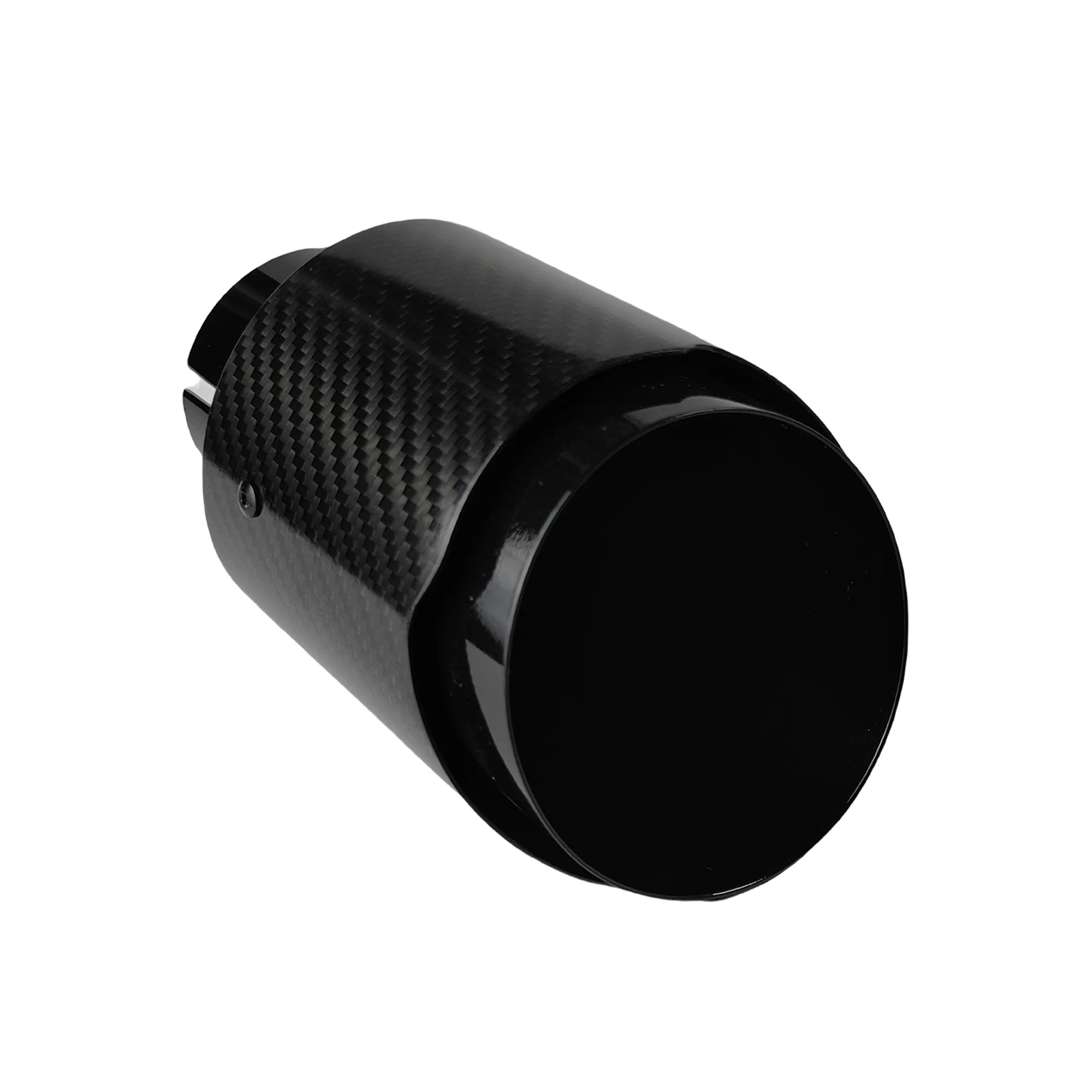 Universal Carbon Fiber Stainless Steel Exhaust Tip 5