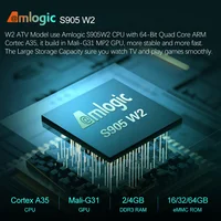 W2 ATV androidtv 11.0 Smart TV Box Amlogic S905W2 Support Google Voice Input 8K Video 4K@60fps AV1 Dual Wifi BT4.0 Media Player - Image 3