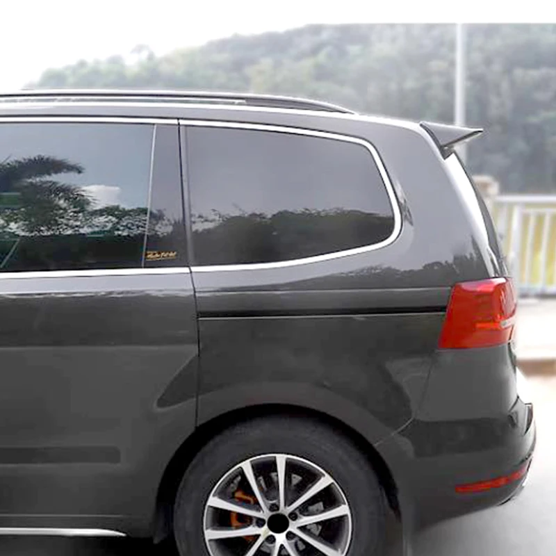 Seitenspoiler Für VW Sharan 2011-2020 - 2-tlg. ABS Spoiler-Set In Schwarz