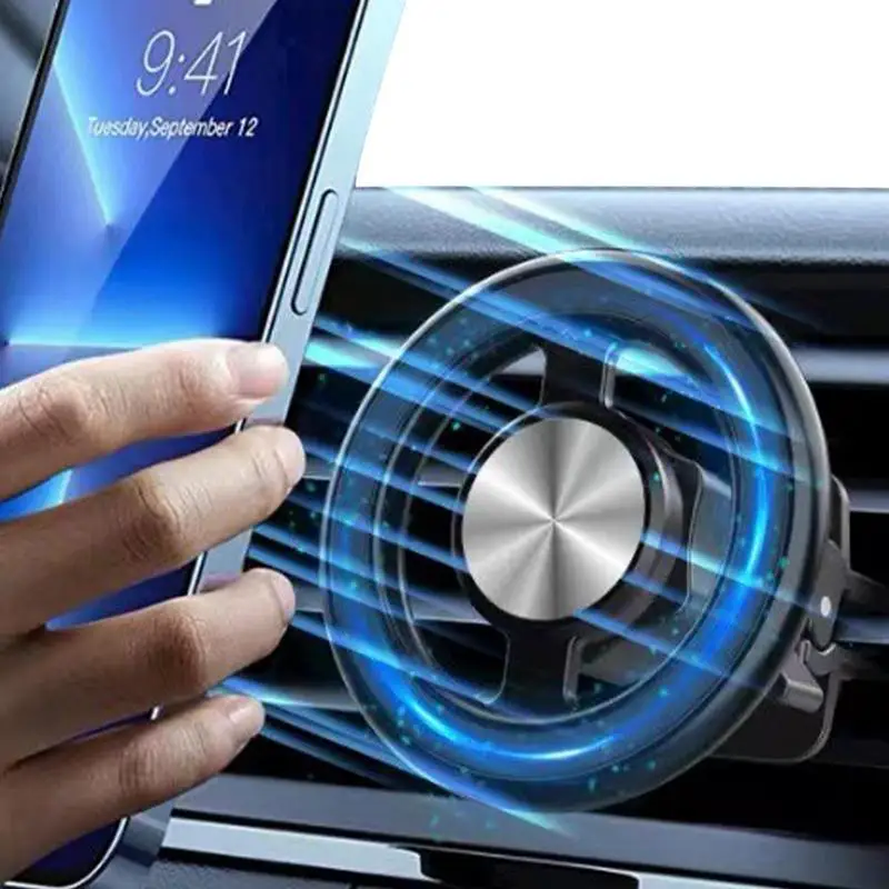 

Magnetic Phone Holder For Car Hands-Free Cell Phone Car Mount 360 Rotation Phone Mount Cell Phone Automobile Cradles Cell Phone