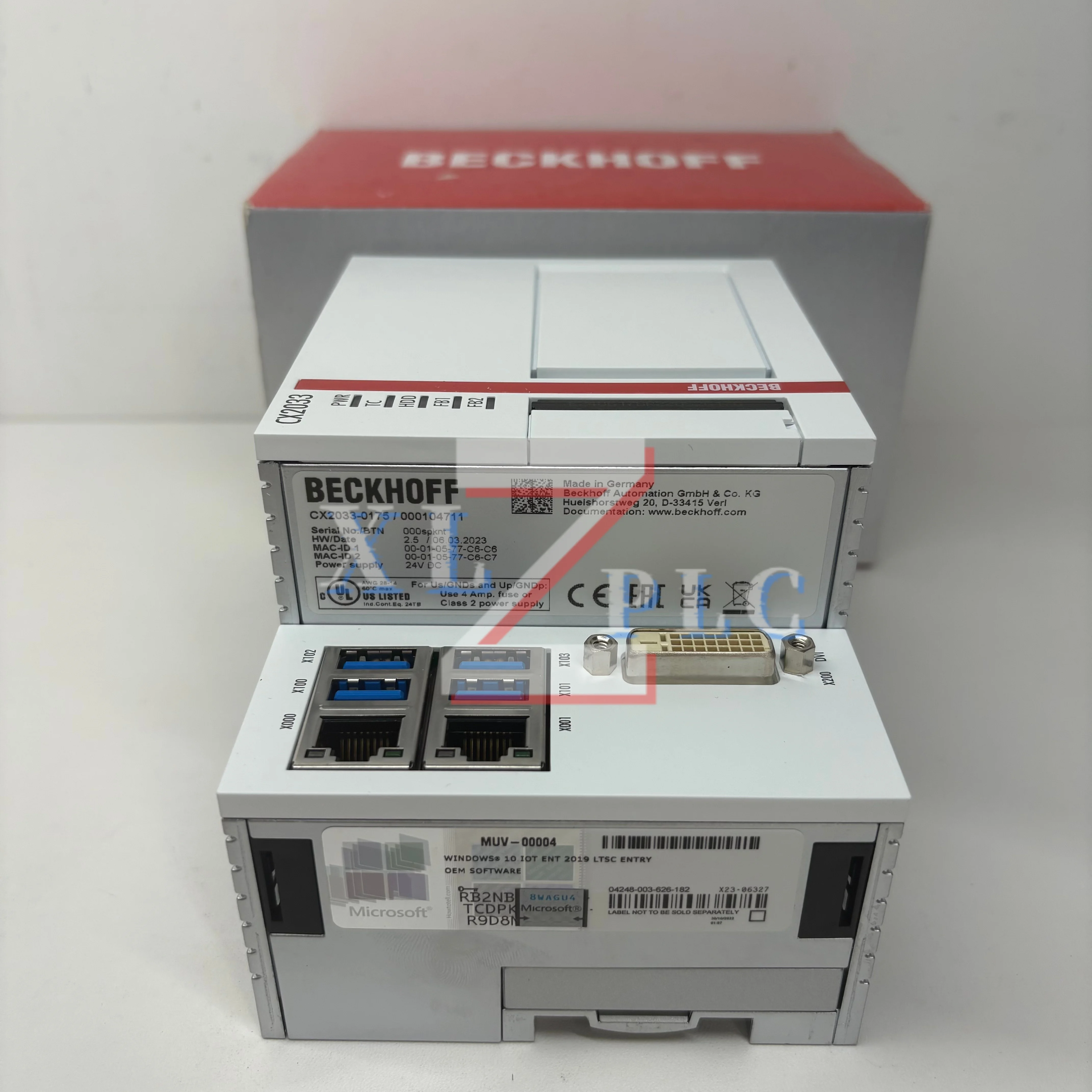 새로운 오리지널 CX2033-0175-000104711 컨트롤러 모듈