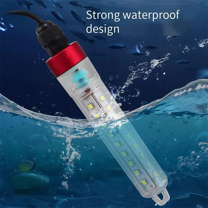 Luz Subaquática Pesca 5 Cores - LED Atraente Profundo 17cm