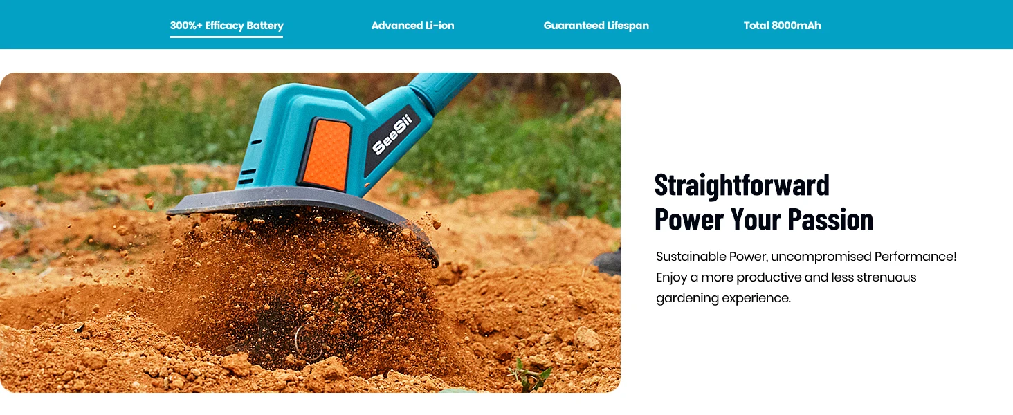 tiller for gardening