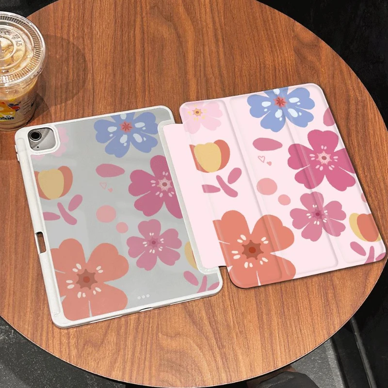 Oil Painting Daisy Smart Cover Case