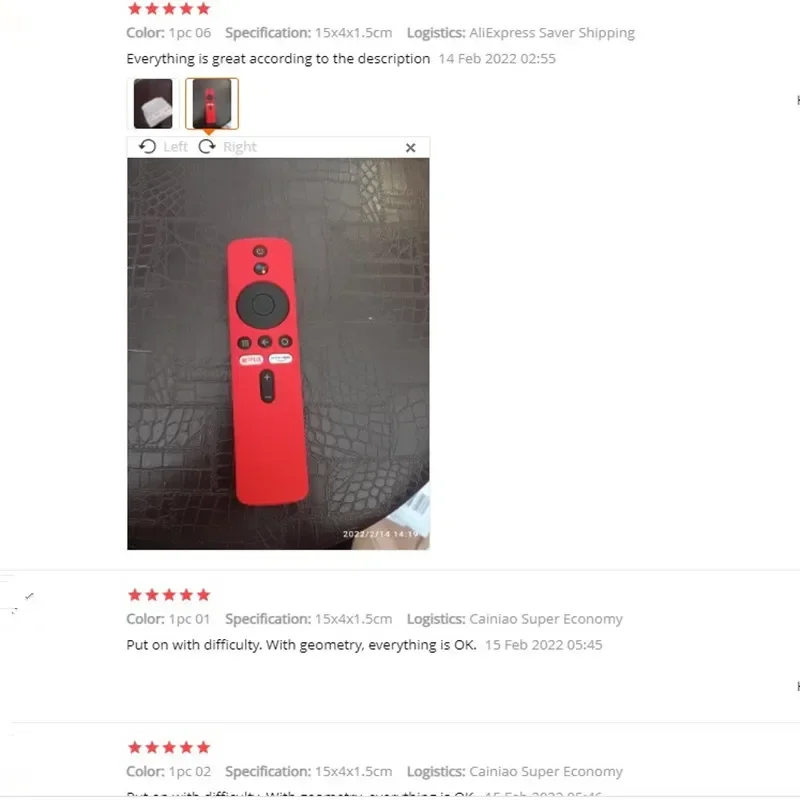 1Pc for Xiaomi Mi Box S/4X Mi TV Stick Remote Cover Silicone Tv Box Controller Case Silicone Shockproof Protective Skin-Friendly