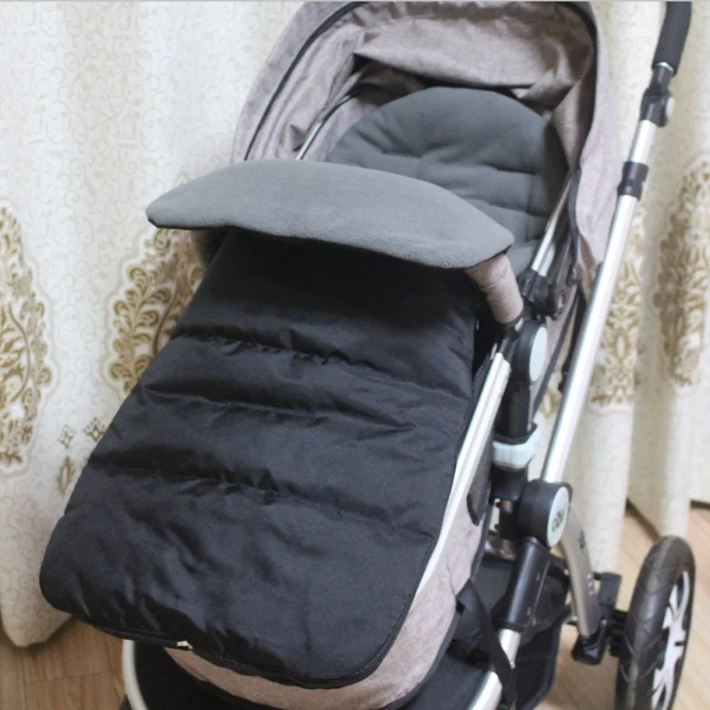

Baby Stroller Sleeping Bag Autumn and Winter Windproof Warm Booties Baby Umbrella Car Footmuff Children's Cotton Cushion Univers