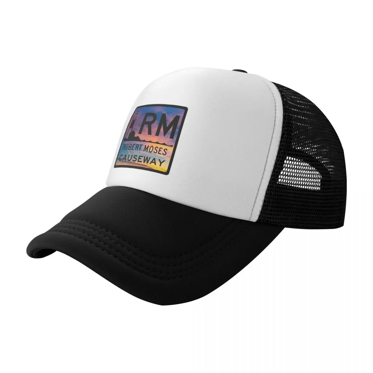 

Robert Moses Causeway - Long Island Parkway Shield - Sunset Parkway Sign Baseball Cap Ball Cap Golf Rugby Mens Caps Women's