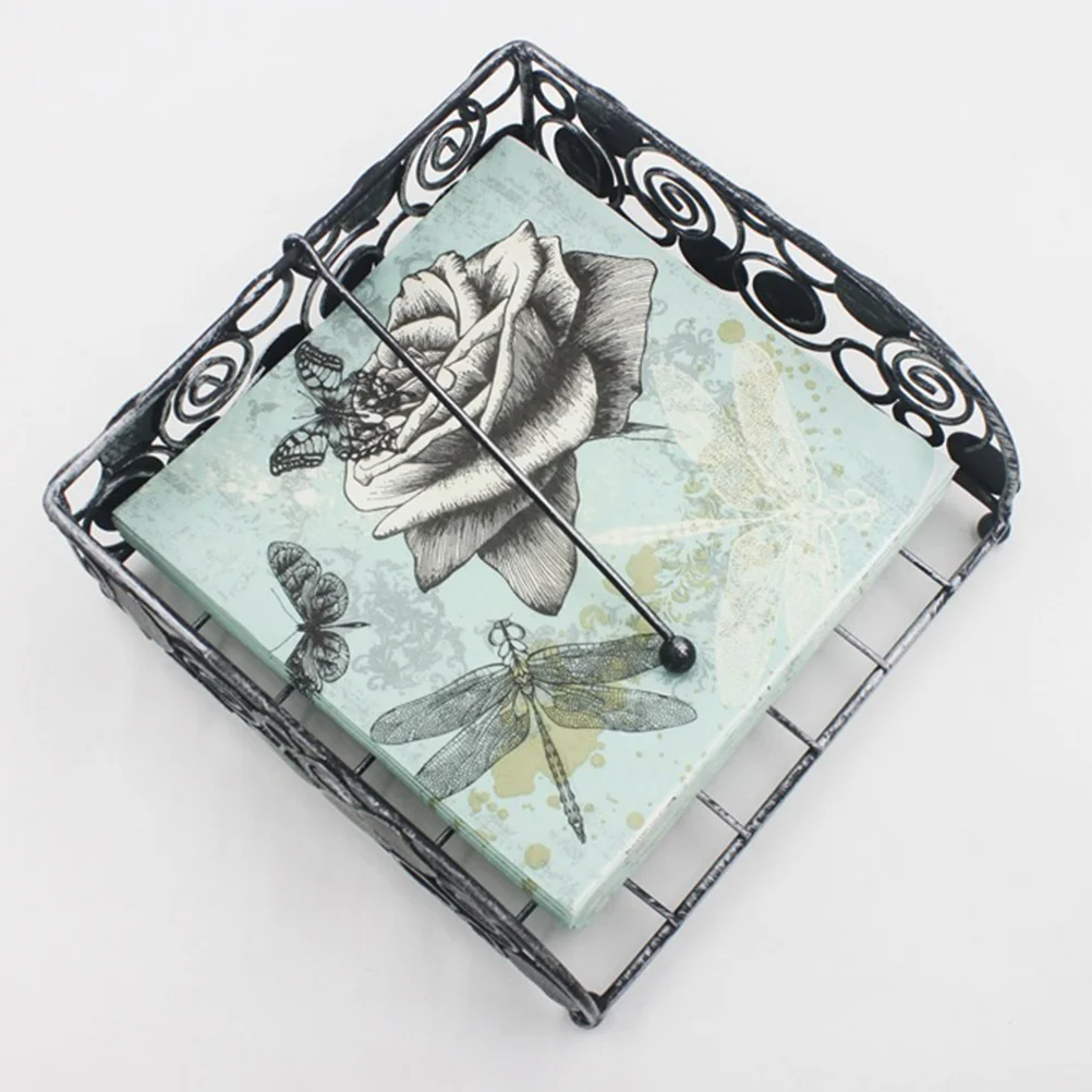 20PCS Color Printed Napkin Dragonfly Creative Paper Towel Facial Tissue Colorful Printing Napkin Flower Napkin for Party