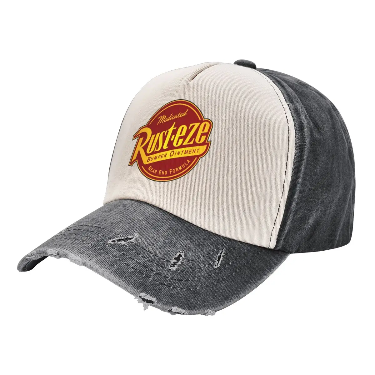 Rust-Eze Lightning Mcqueen Un Cappello Da Baseball Lavato
