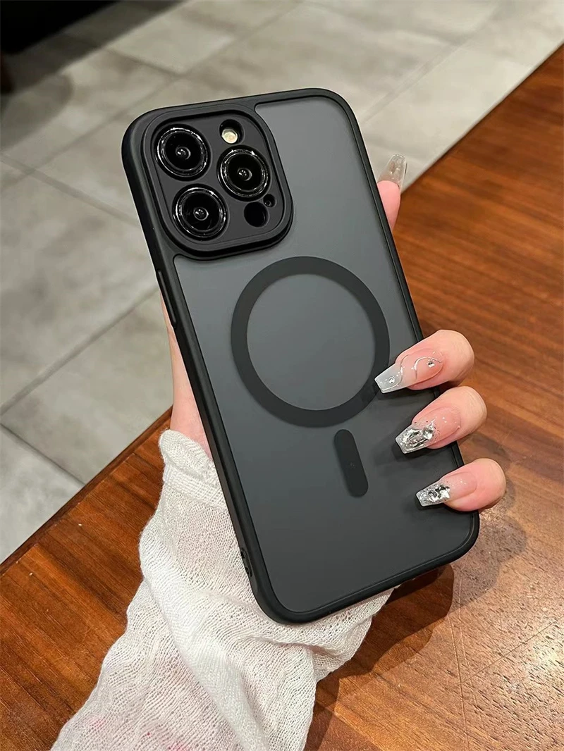 charging magnetic case for iphone 15 14 13 12 11 pro max 14 plus