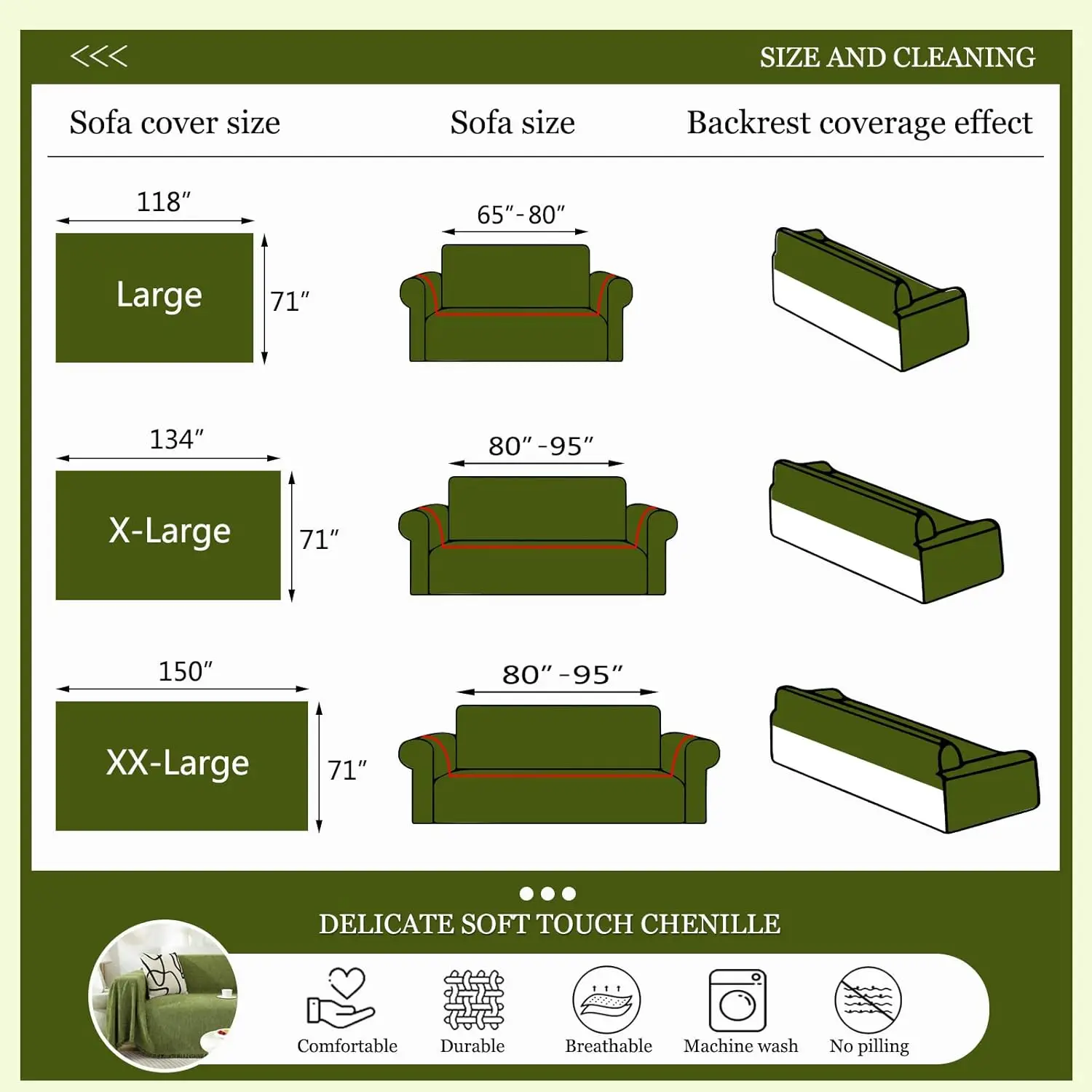 Sofa Covers Herringbone Jacquard Modern Minimalism Couch Cover Wear Resistant Couch Cover, Washable Pet Sofa Slipcovers for Dogs 4