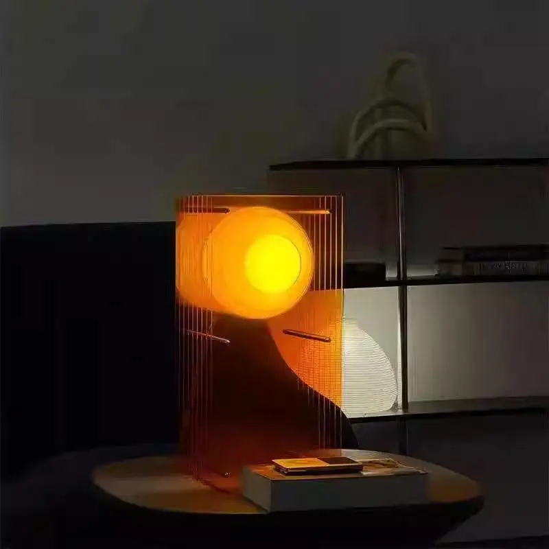 Lampe en acrylique à mille couches, Design veilleuse pour chambre à coucher, salon, lumière d'ambiance, nouvelle collection - AliExpress 