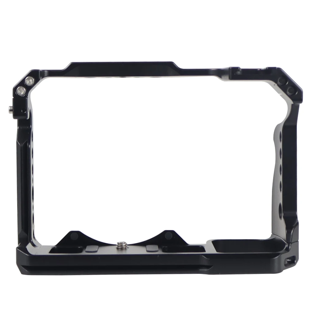 Description Picture 5 of itemZ6II Z7II Camera Cage Rig Kit Aluminum 3/8 1/4 Screw Mount for Nikon Z5 Z6 Z6II Z7II Cold Shoe for Arca-Swiss Tripod Head Holder