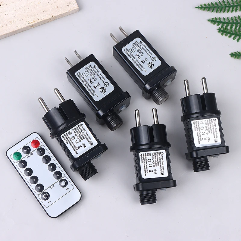 Universal Plug AC to DC Transformer - 31V LED Power Supply with 8-Mode Adapter