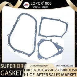 Motorcycle Engine Oil Pan Generator Clutch Cover Gasket for Suzuki GW250 INAZUMA 2012-2018 GSX250R DL250 2018-2020