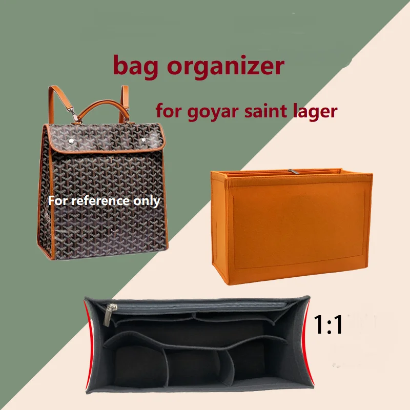 1948 Inserto Organizer Per Borse Morbido E Leggero Per Goyard Saint Lager Zaino Organizer Divisore Shaper Scomparto Di Protezione Fodera Interna